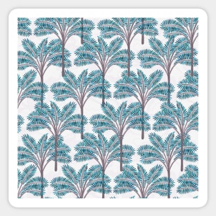 Exotic Palms No. 003 / Tropical Plants After Rain Sticker